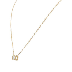 Collier Dinh Van, " Le Cube", or jaune, diamant - Castafiore