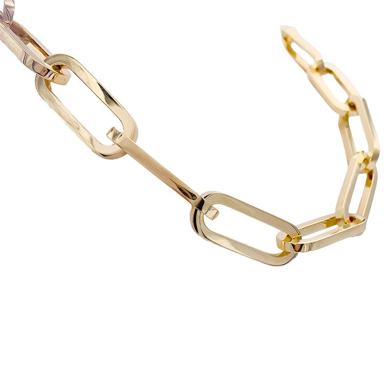 Collier Dinh Van, "Maillon", or jaune - Castafiore