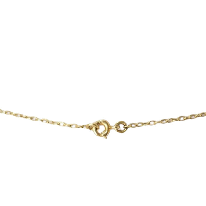 Collier draperie début XIXème siècle en or jaune et perles - Castafiore