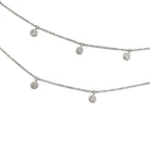 Collier draperie en or blanc et diamants - Castafiore