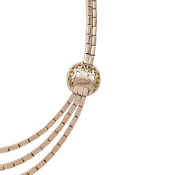 Collier Draperie en or rose, vers 1950 - Castafiore