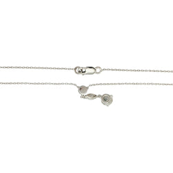 Collier en or blanc, diamants - Castafiore