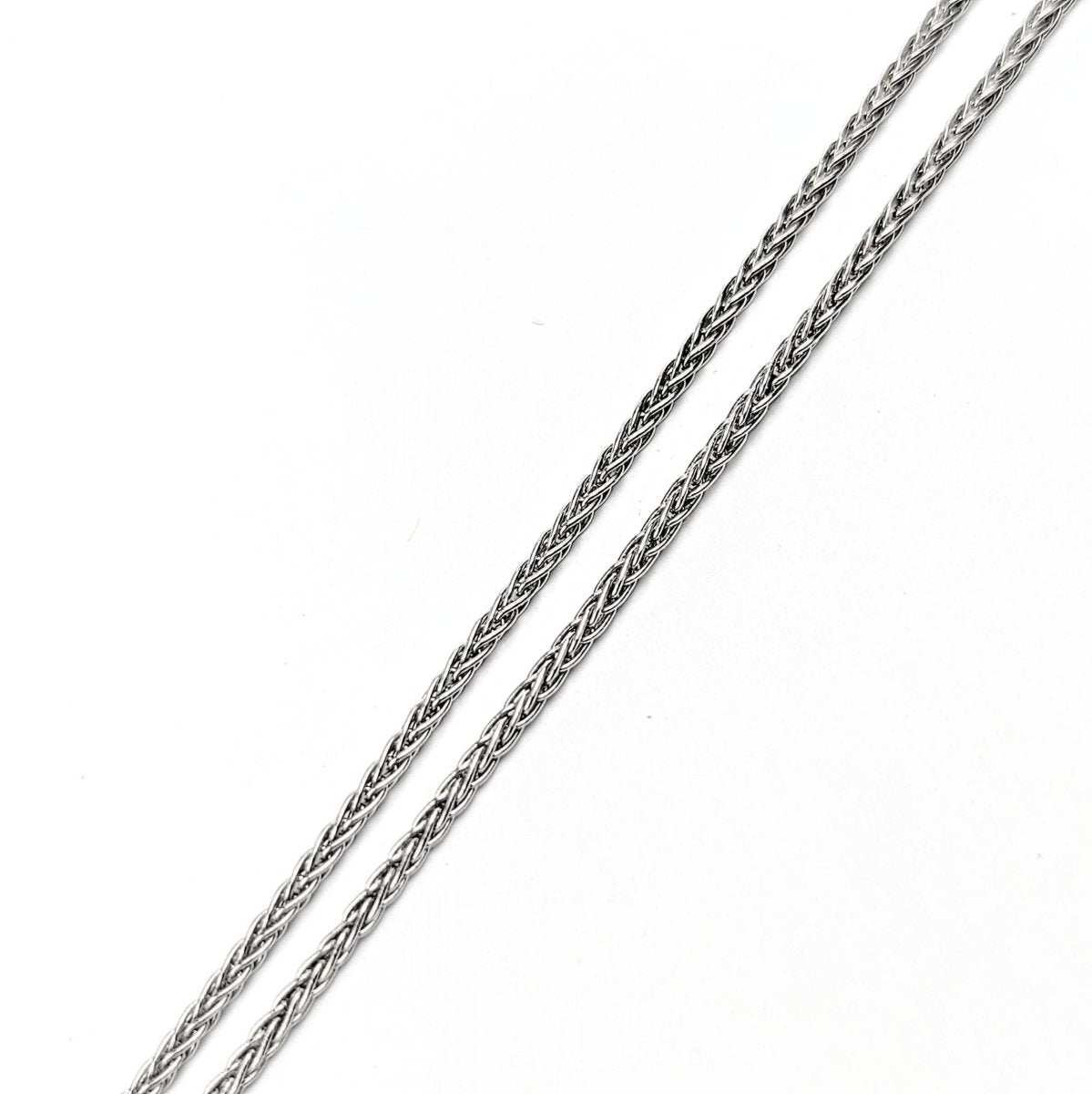 Collier en or blanc diamants et rubis - Castafiore