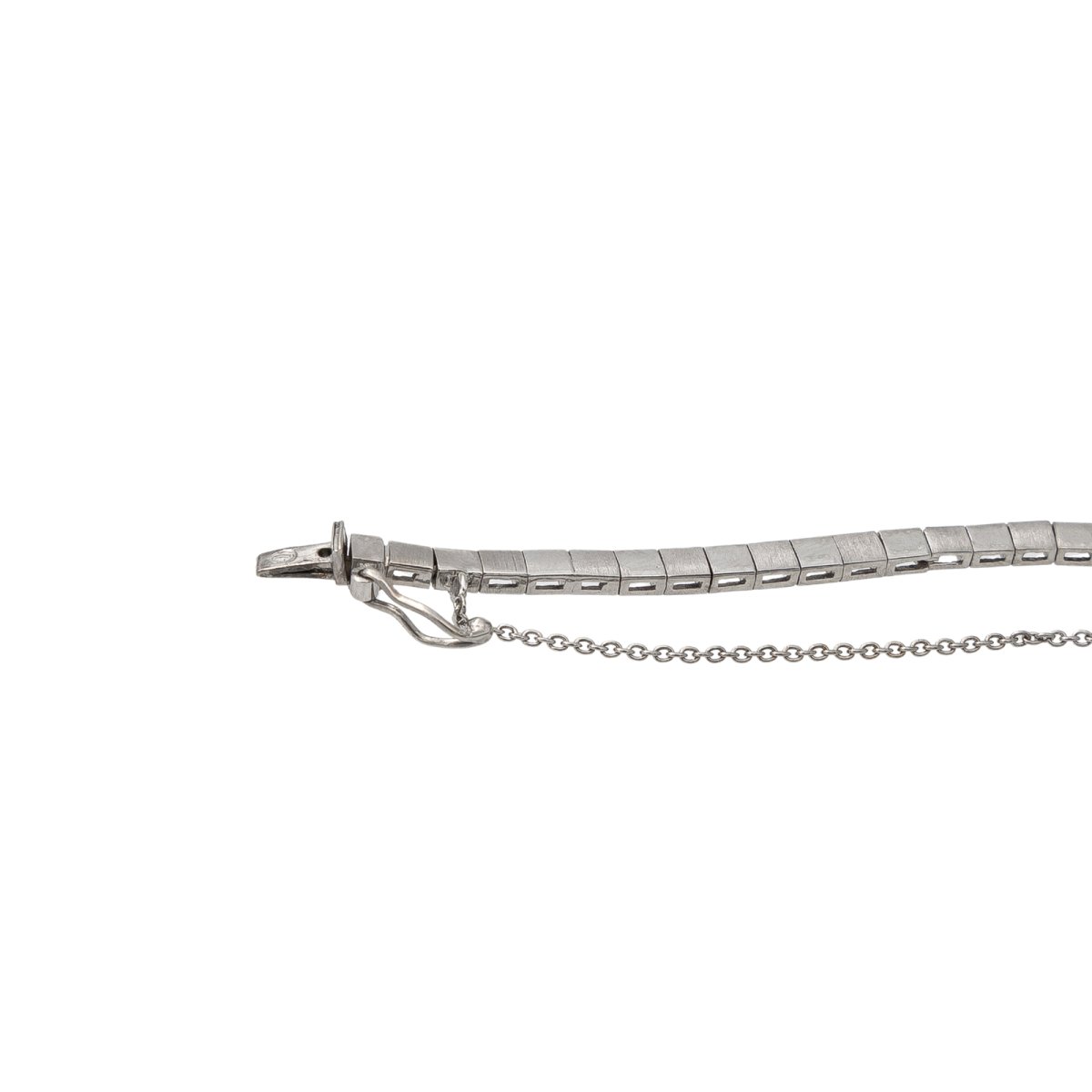 Collier en or blanc émeraude rubis et diamants - Castafiore