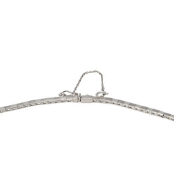 Collier en or blanc émeraude rubis et diamants - Castafiore