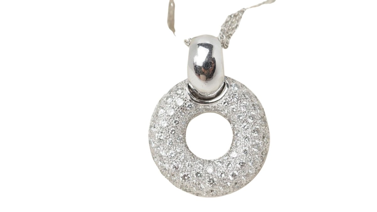 Collier en or blanc et diamants - Castafiore