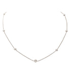 Collier en or blanc et diamants - Castafiore