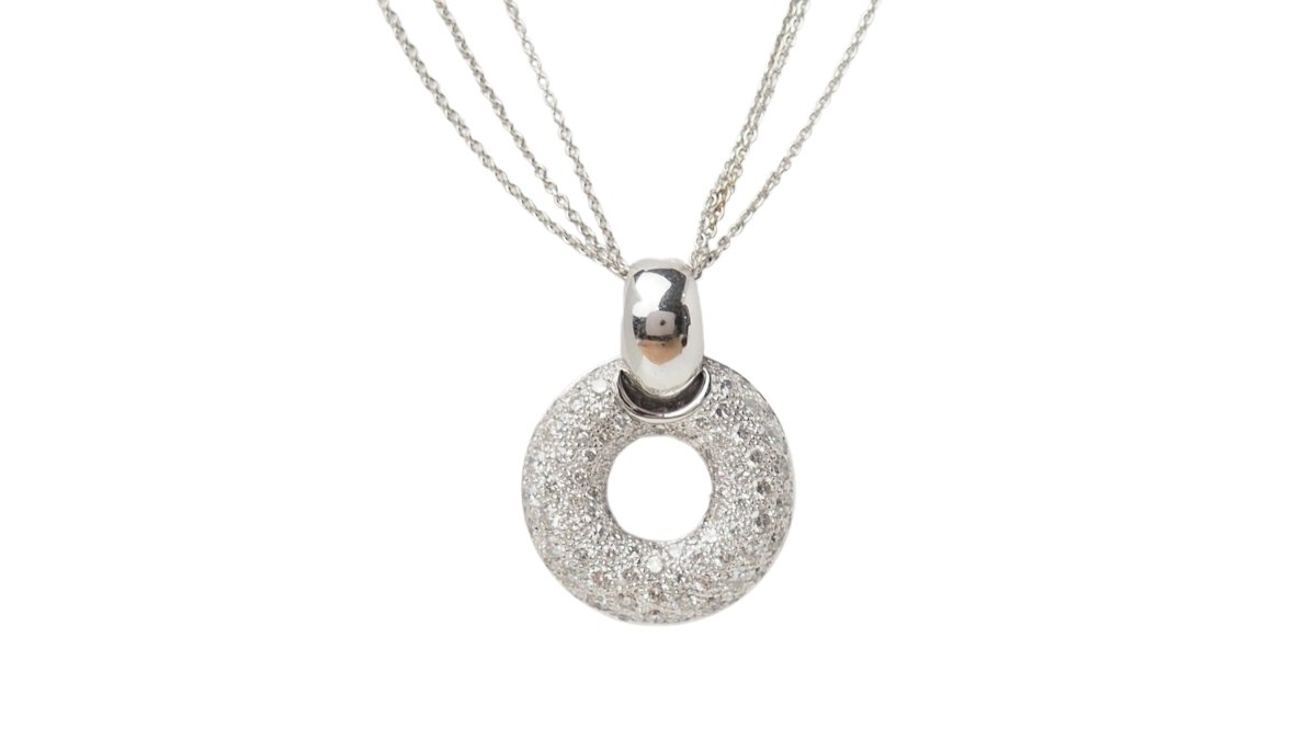 Collier en or blanc et diamants - Castafiore