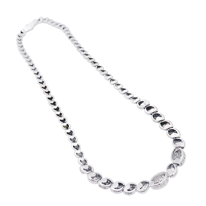 Collier en or blanc et diamants - Castafiore