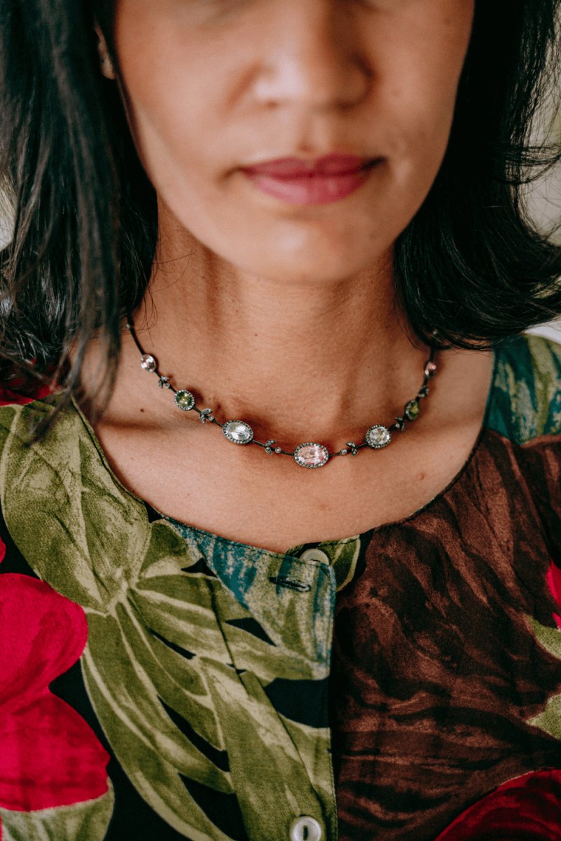 Collier en or gris - Castafiore