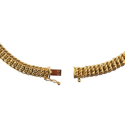 Collier en or jaune à maille américaine - Castafiore