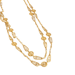 Collier en or jaune signé TESA - Castafiore