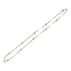 Collier en or rose et perles Akoya - Castafiore