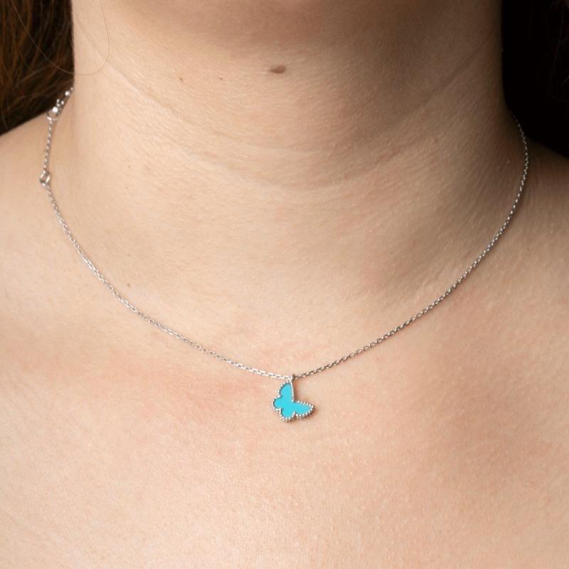 Butterfly Sweet Alhambra necklace and pendant VAN CLEEF &