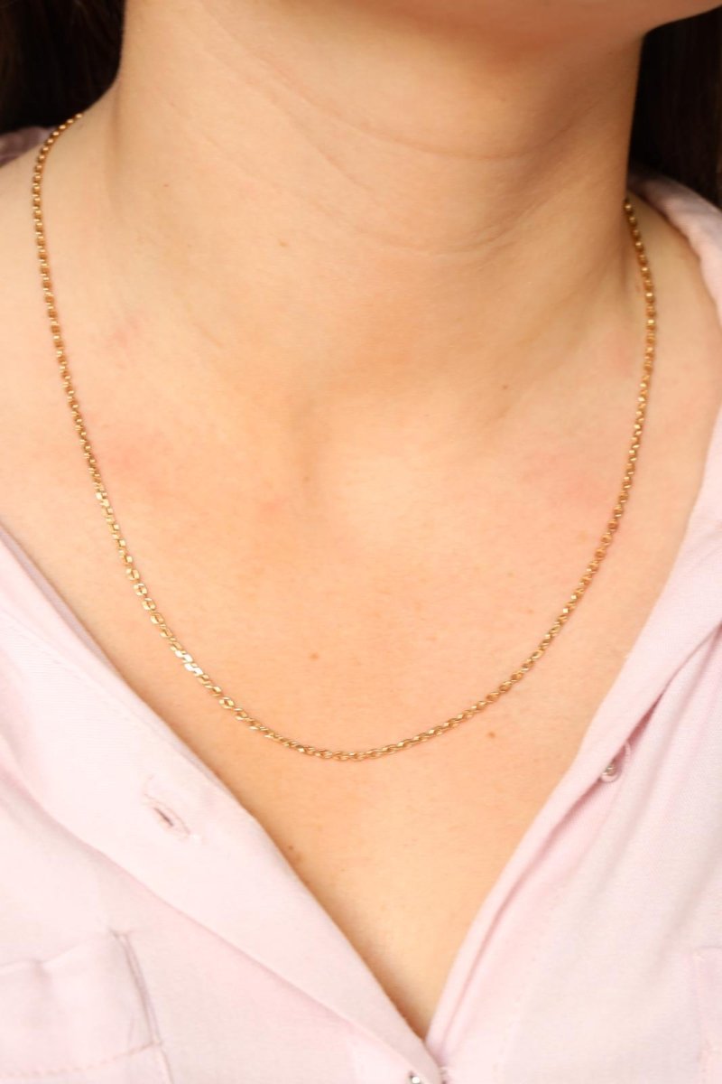 Collier Forçat Or jaune - Castafiore