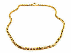 Collier FRED maille palmier en or jaune - Castafiore