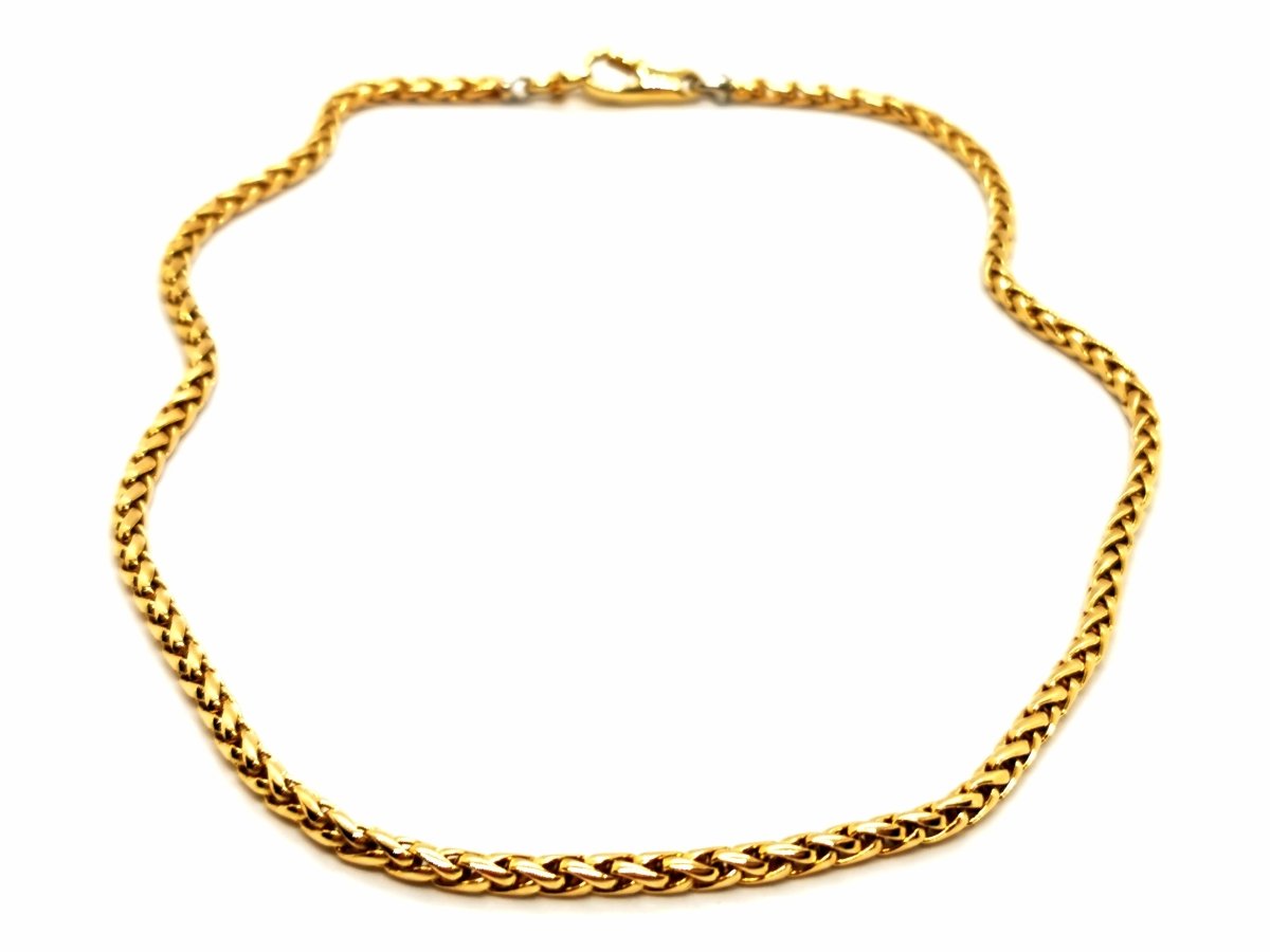 Collier FRED maille palmier en or jaune - Castafiore