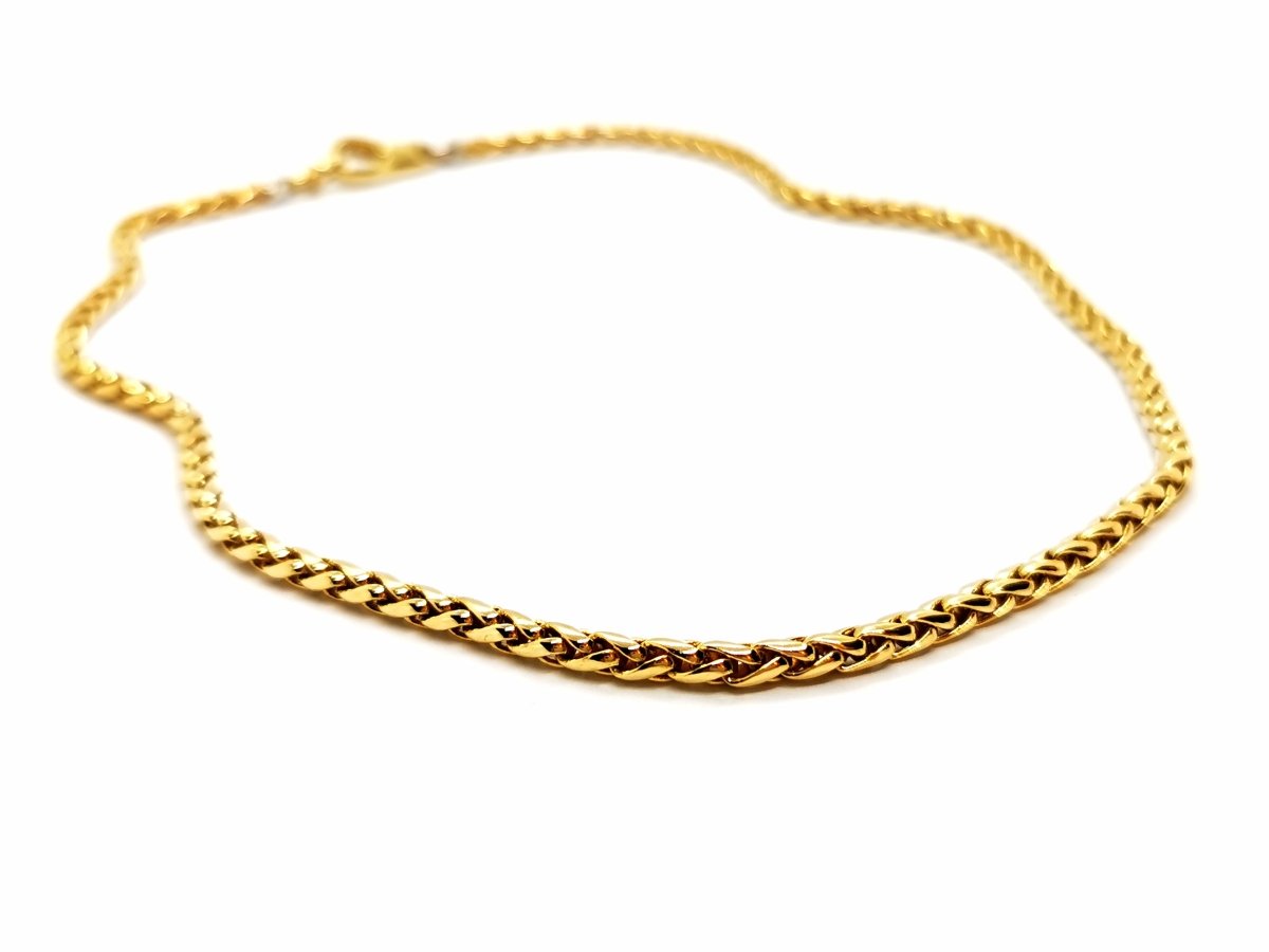 Collier FRED maille palmier en or jaune - Castafiore