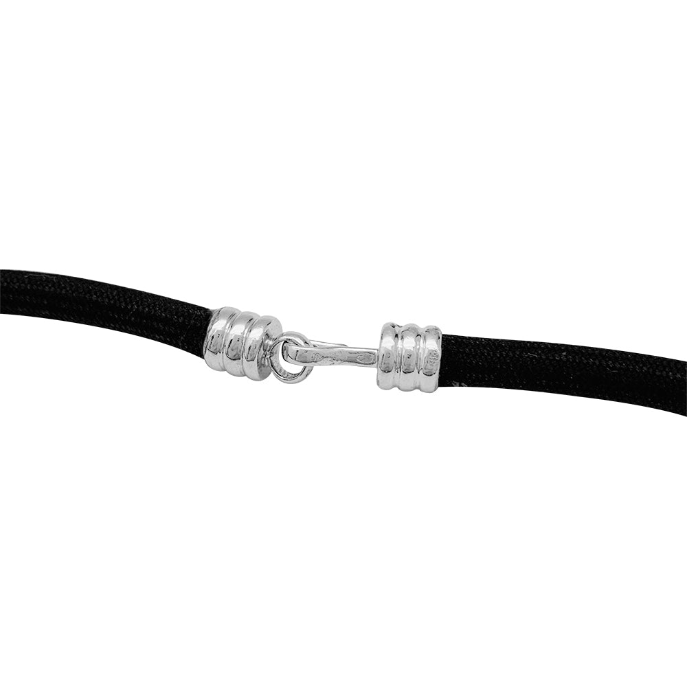 Collier Fred, "Mouvementé", or blanc, cordon - Castafiore