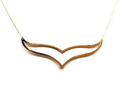 Collier GINETTE NY "Wise", en or rose - Castafiore