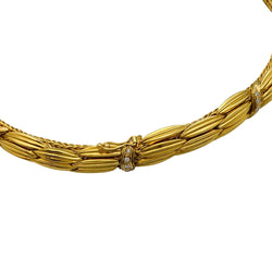 Collier Lalaounis "Epis" en or jaune et diamants - Castafiore