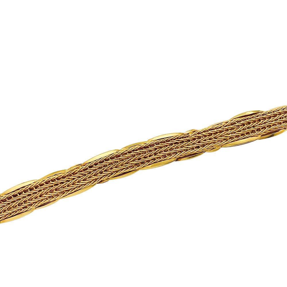 Collier Lalaounis "Epis" en or jaune et diamants - Castafiore