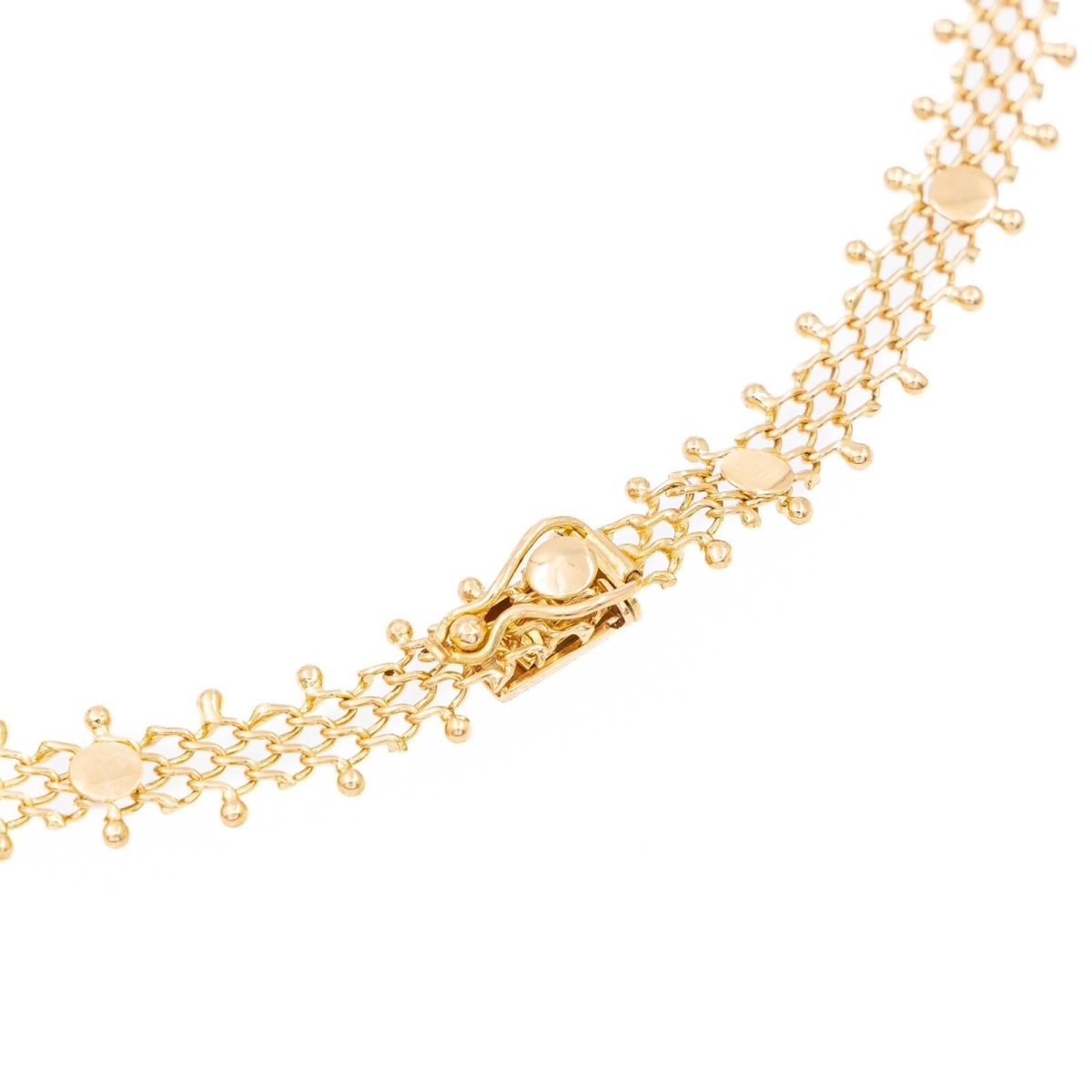 Collier Maille ajourée Or rose - Castafiore