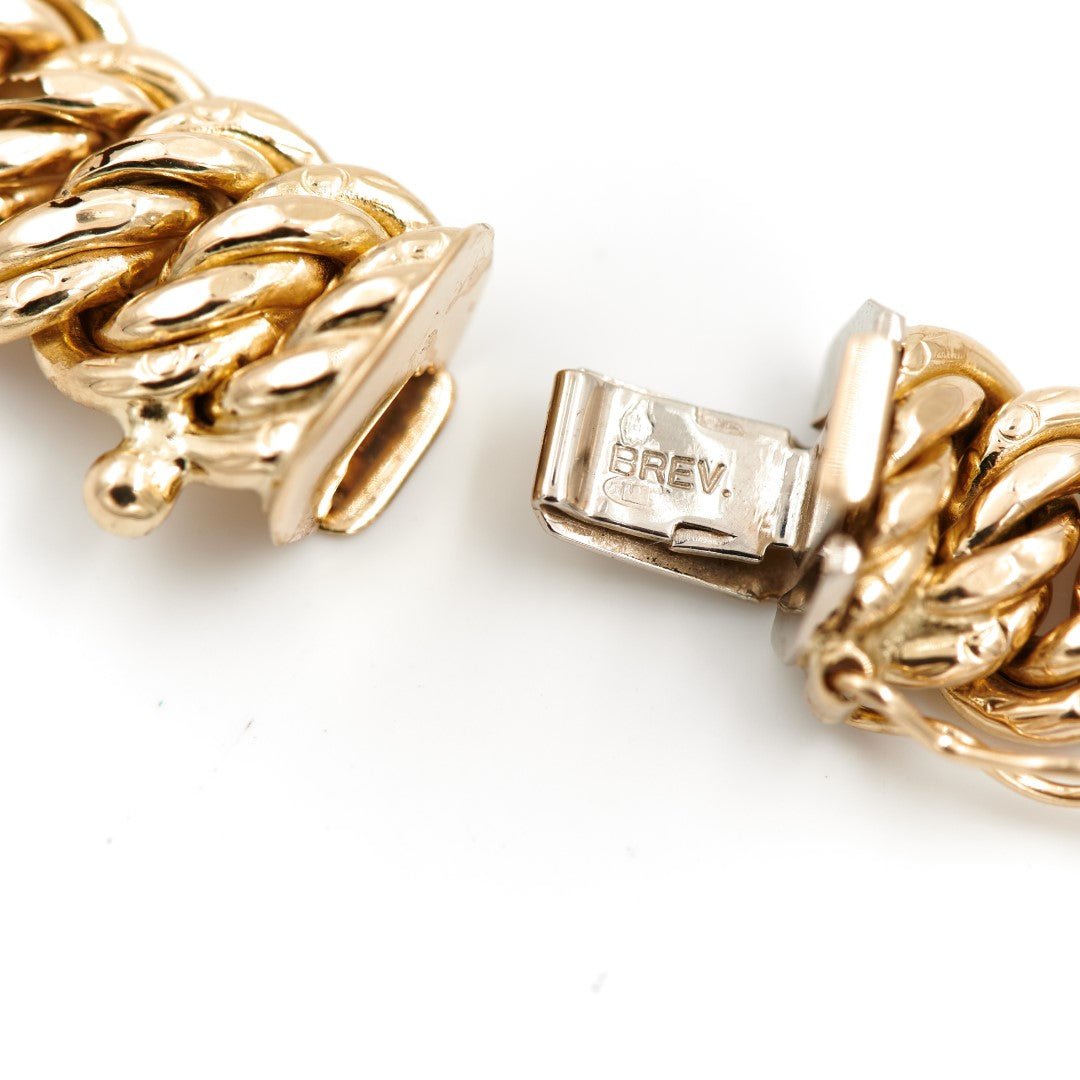 Collier Maille américaine en or jaune - Castafiore