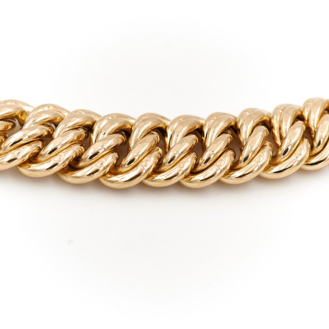 Collier Maille américaine en or jaune - Castafiore