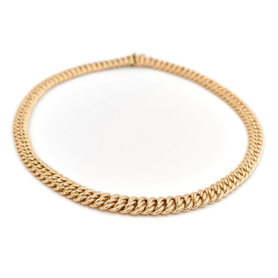 Collier Maille américaine en or jaune - Castafiore