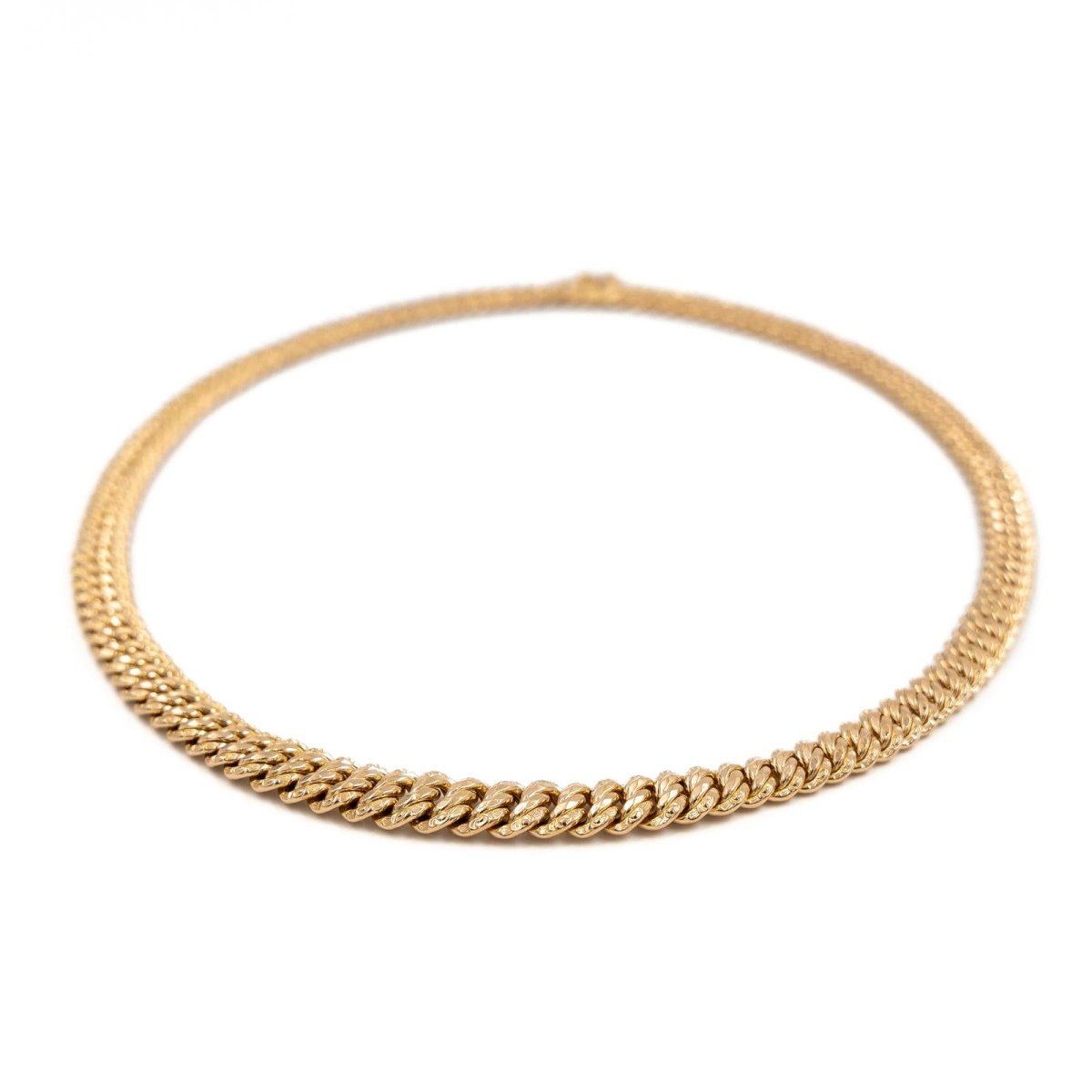 Collier Maille américaine en or jaune - Castafiore