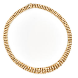 Collier Maille américaine en or jaune - Castafiore