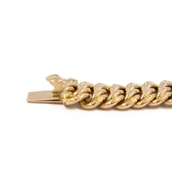 Collier Maille américaine en or rose - Castafiore