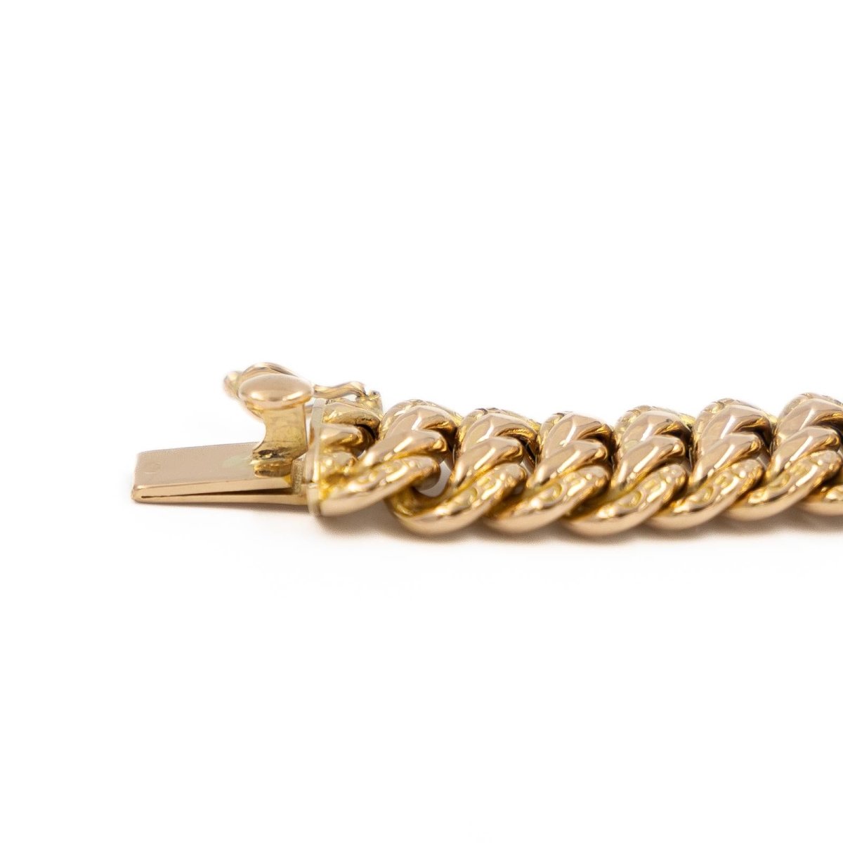 Collier Maille américaine en or rose - Castafiore