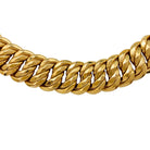 Collier maille américaine or jaune - Castafiore