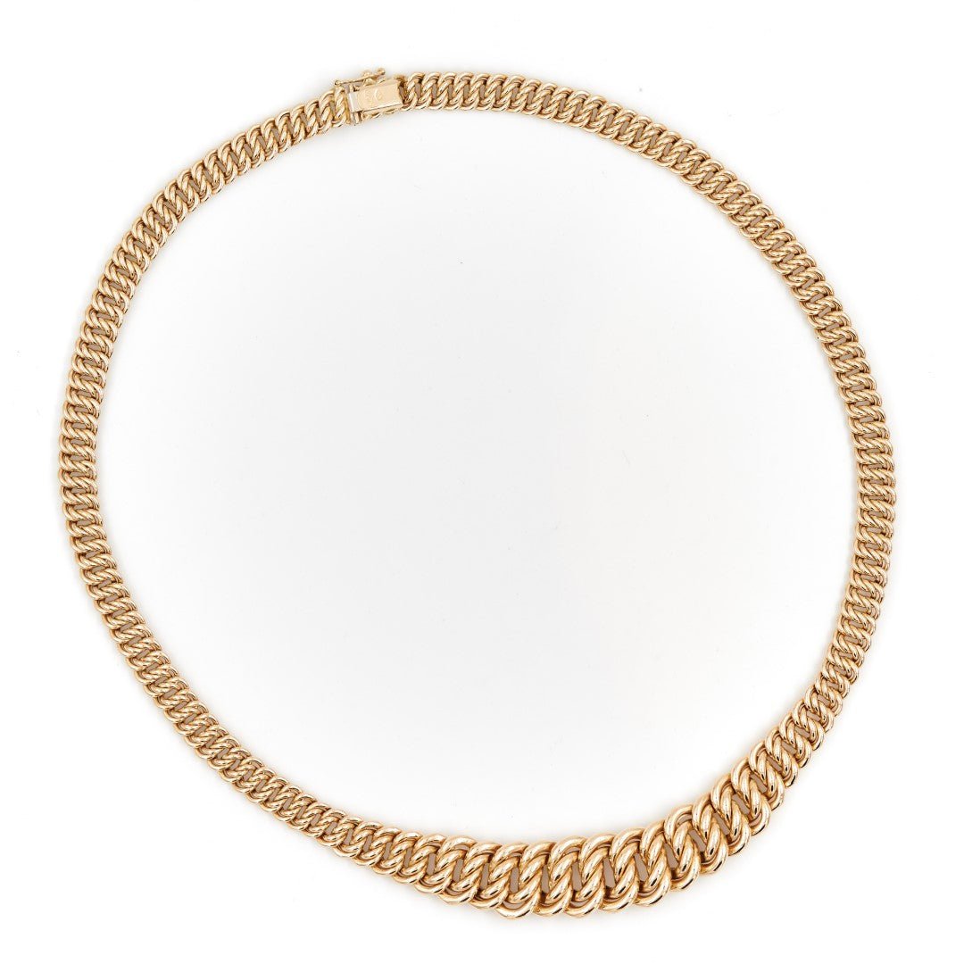 Collier Maille américaine Or jaune - Castafiore