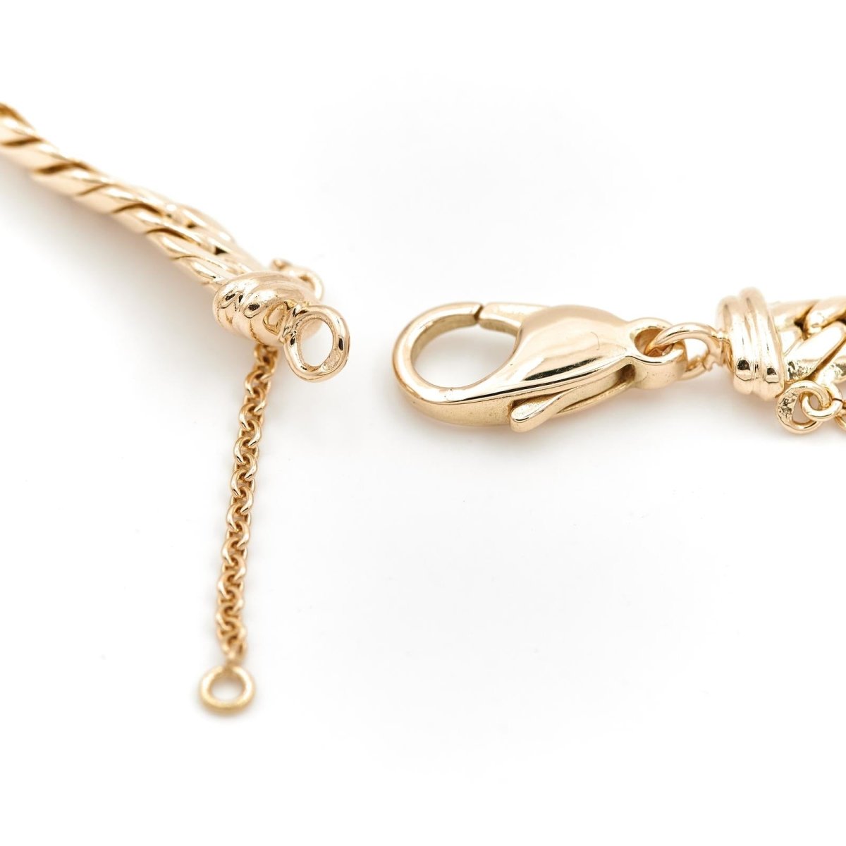 Collier Maille anglaise en or jaune - Castafiore