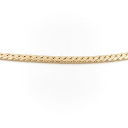 Collier Maille anglaise en or jaune - Castafiore