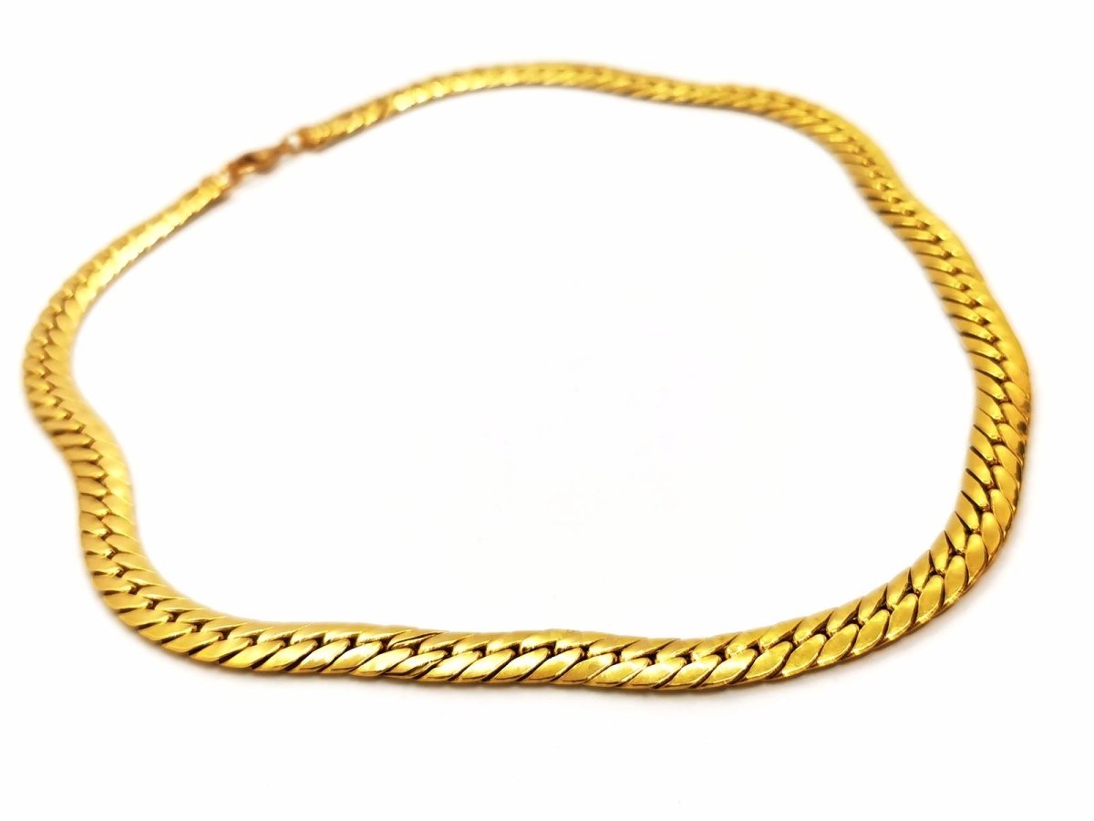 Collier Maille anglaise en or jaune - Castafiore