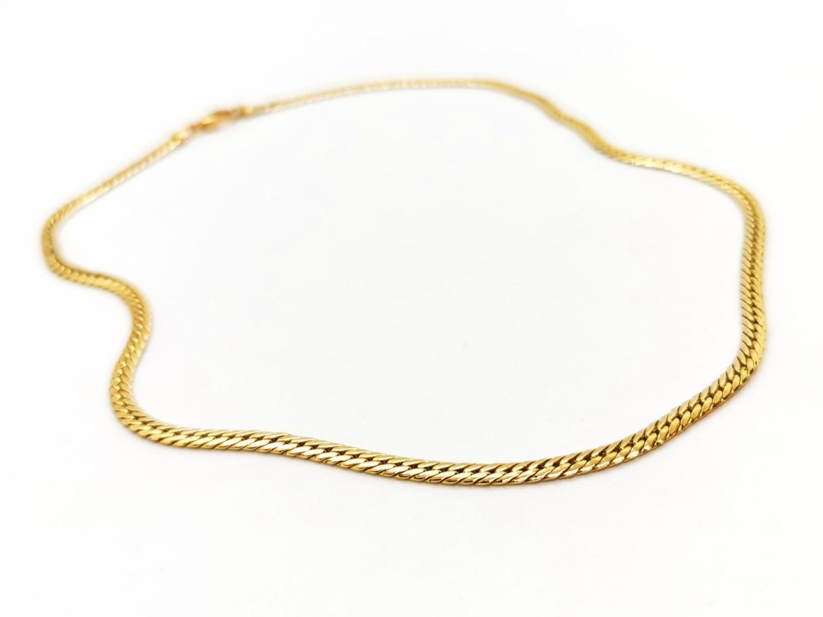 Collier Maille anglaise en or jaune - Castafiore
