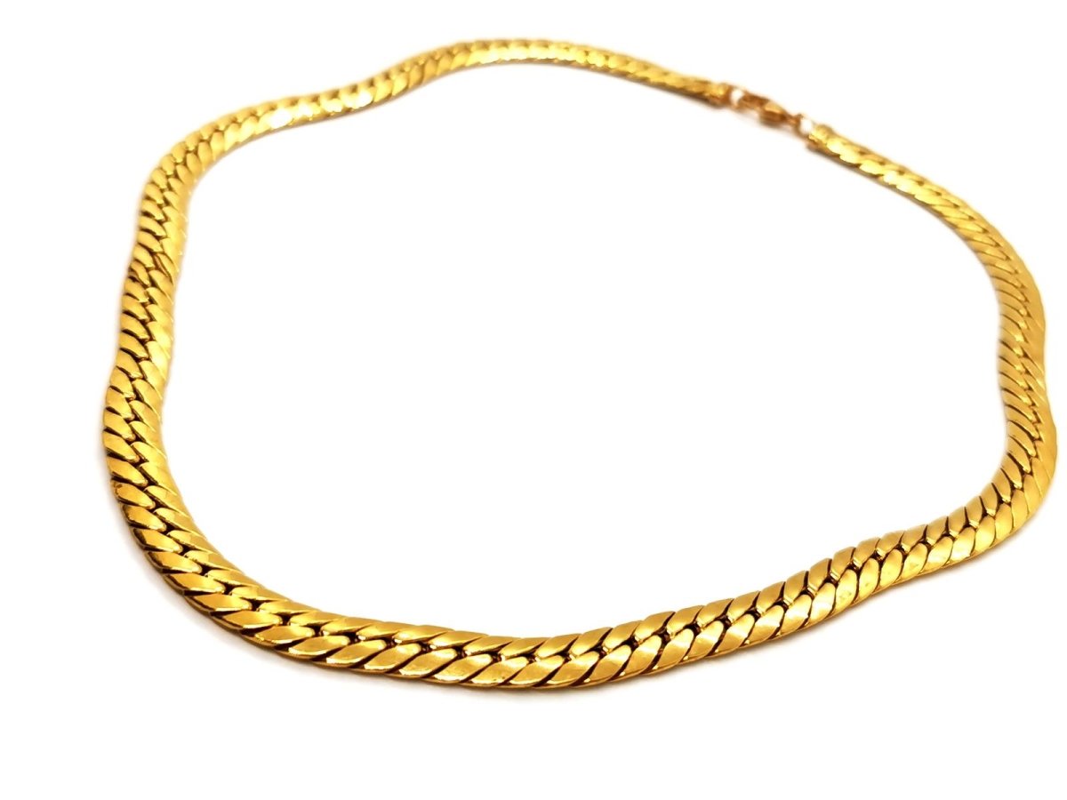 Collier Maille anglaise en or jaune - Castafiore