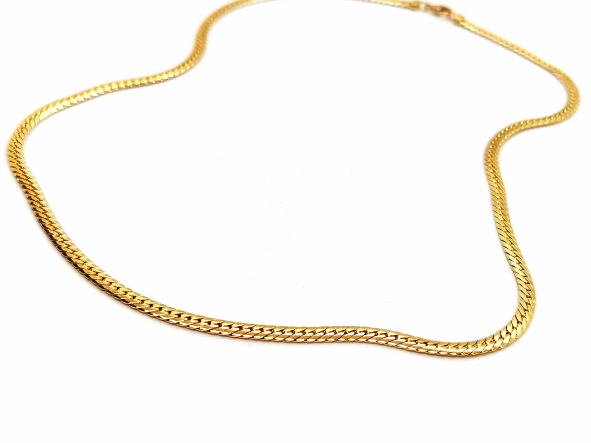 Collier Maille anglaise en or jaune - Castafiore
