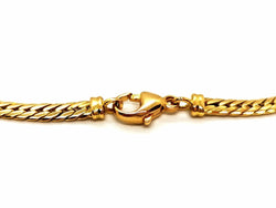 Collier Maille anglaise en or jaune - Castafiore