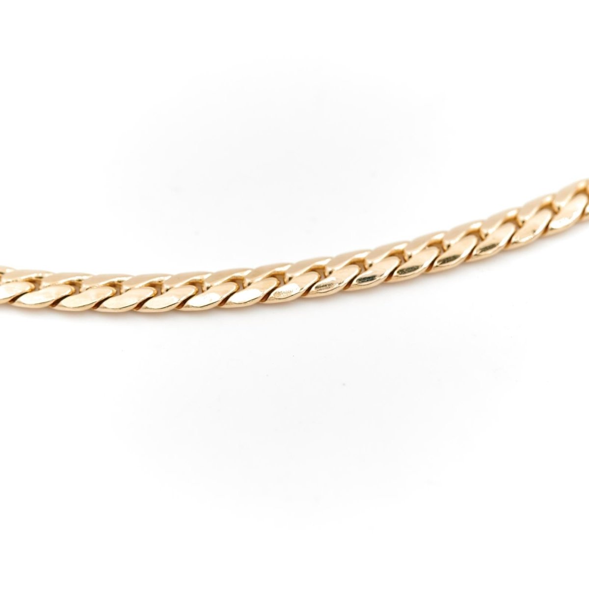Collier Maille anglaise en or jaune - Castafiore