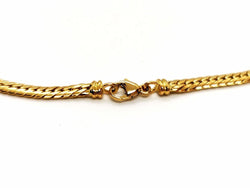 Collier Maille anglaise en or jaune - Castafiore
