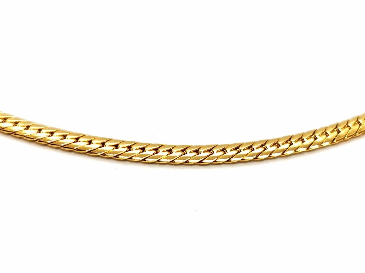 Collier Maille anglaise en or jaune - Castafiore