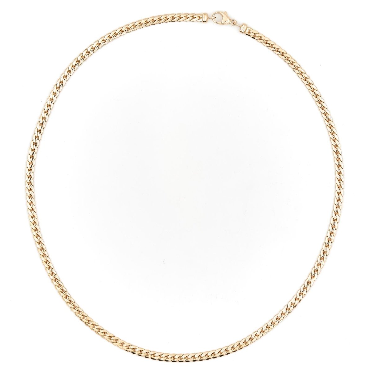 Collier Maille anglaise en or jaune - Castafiore