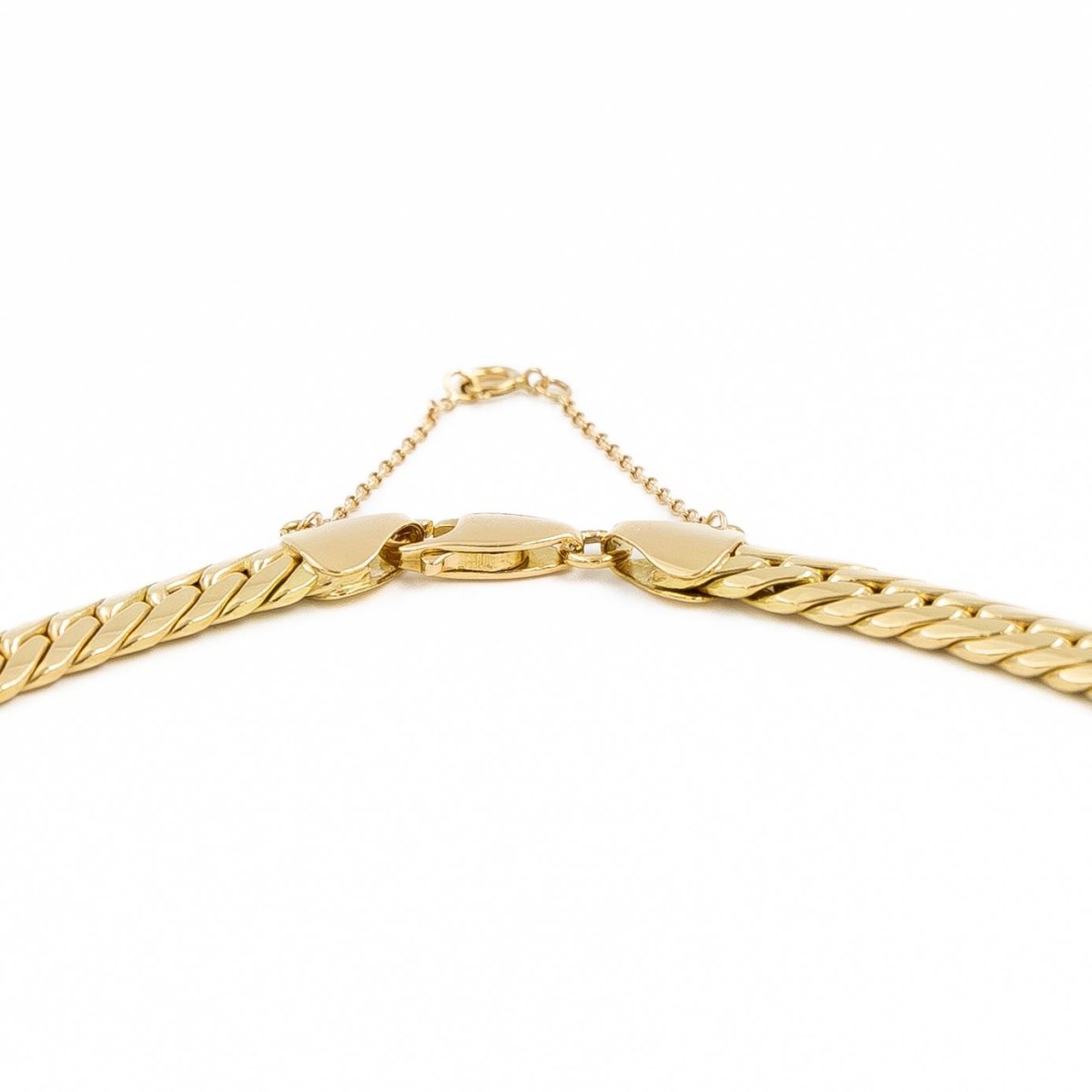 Collier Maille anglaise en or jaune - Castafiore