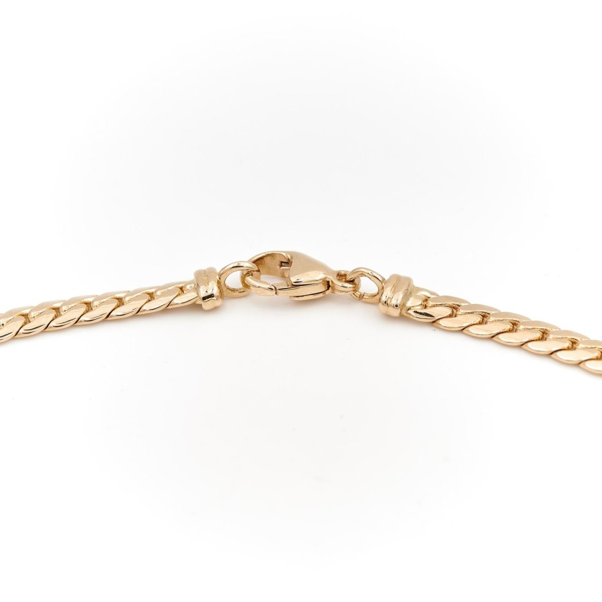 Collier Maille anglaise en or jaune - Castafiore