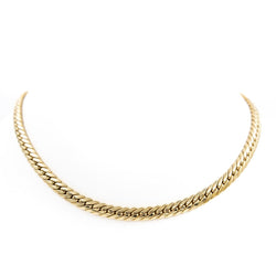 Collier Maille anglaise en or jaune - Castafiore